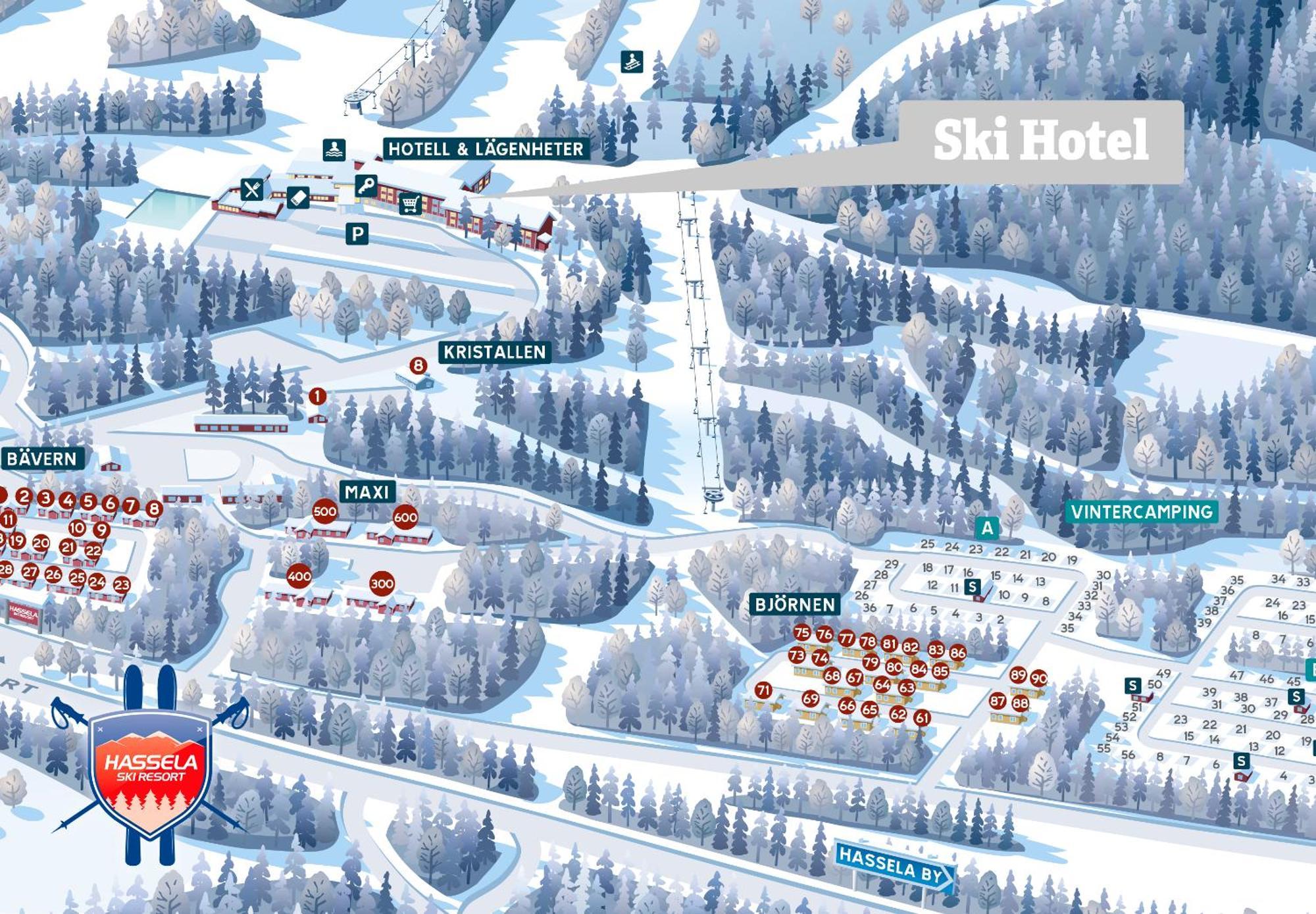 Hassela Ski Resort מראה חיצוני תמונה